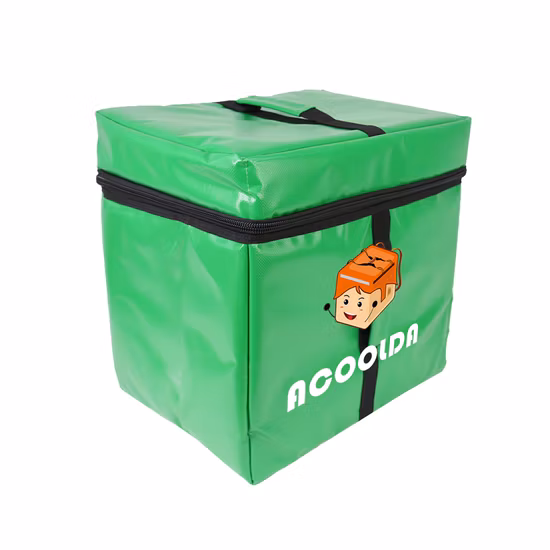 Saco personalizado da entrega do alimento da caixa do refrigerador do organizador da lata não