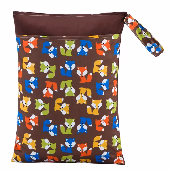Bolsa de múmia para fraldas de bebê de pelúcia de venda quente