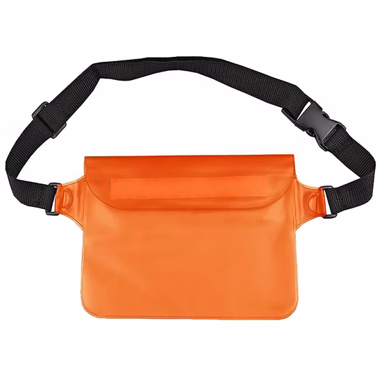 Venda quente Saco de PVC à prova d'água Saco de derivação para celular Fanny Pack para exterior